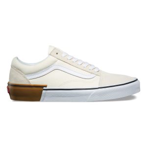 Vans Bayan Spor Ayakkabı Gum Block Old Skool Beyaz | 38862-988